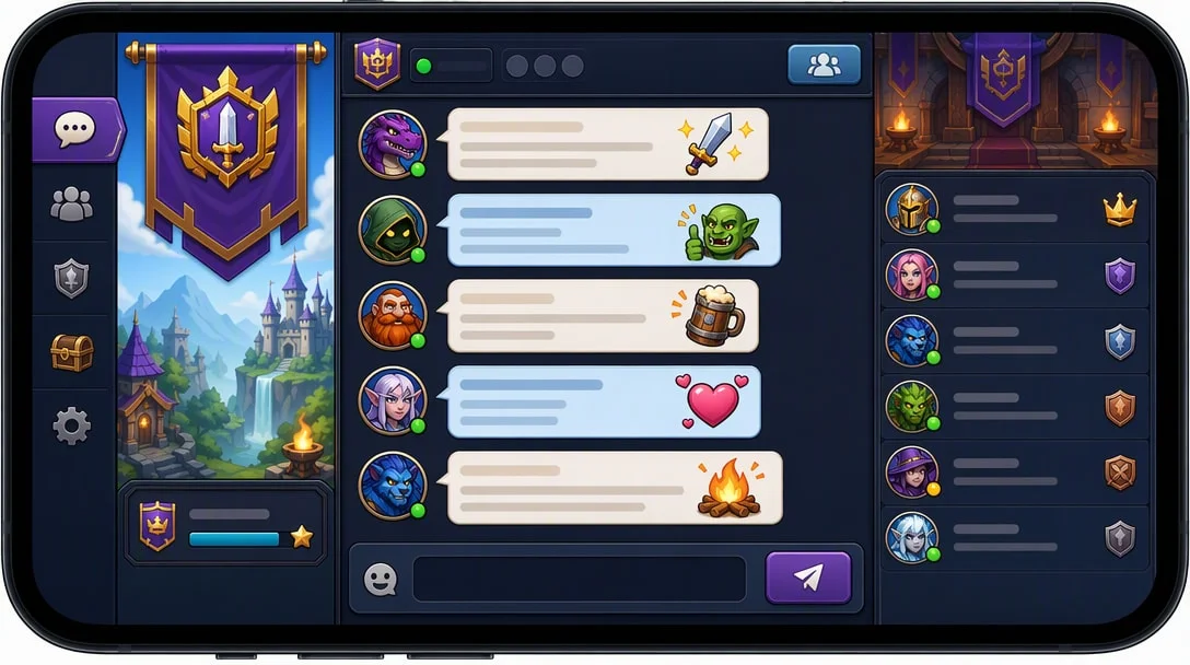 Clash Royale review – the clan chat feature