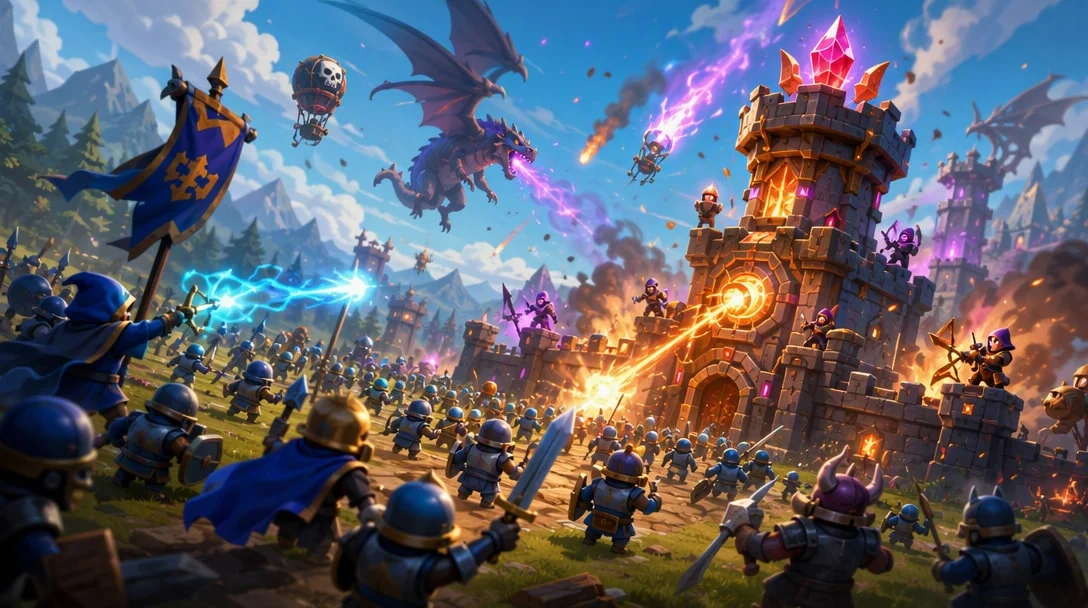 Clash Royale review – an epic tower defense battle