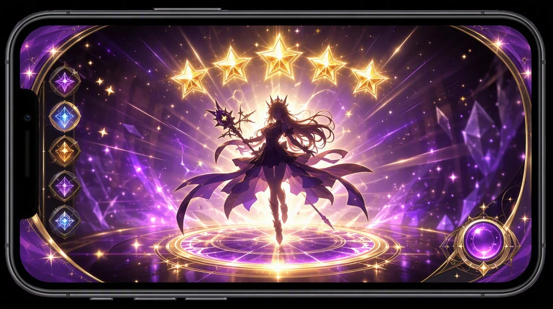 Genshin Impact review – the character summon gacha screen