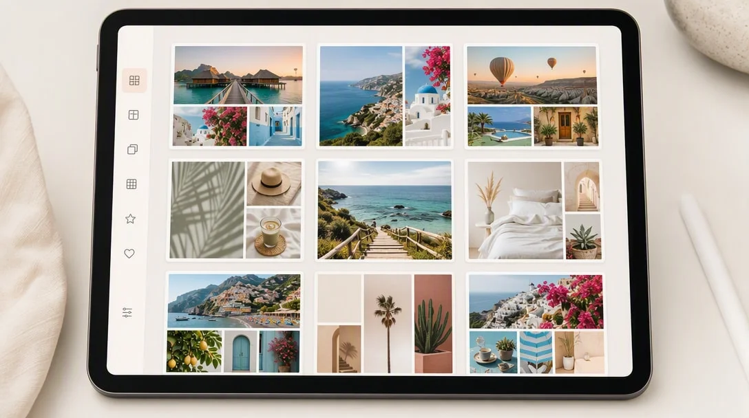 InShot review – the photo collage maker feature