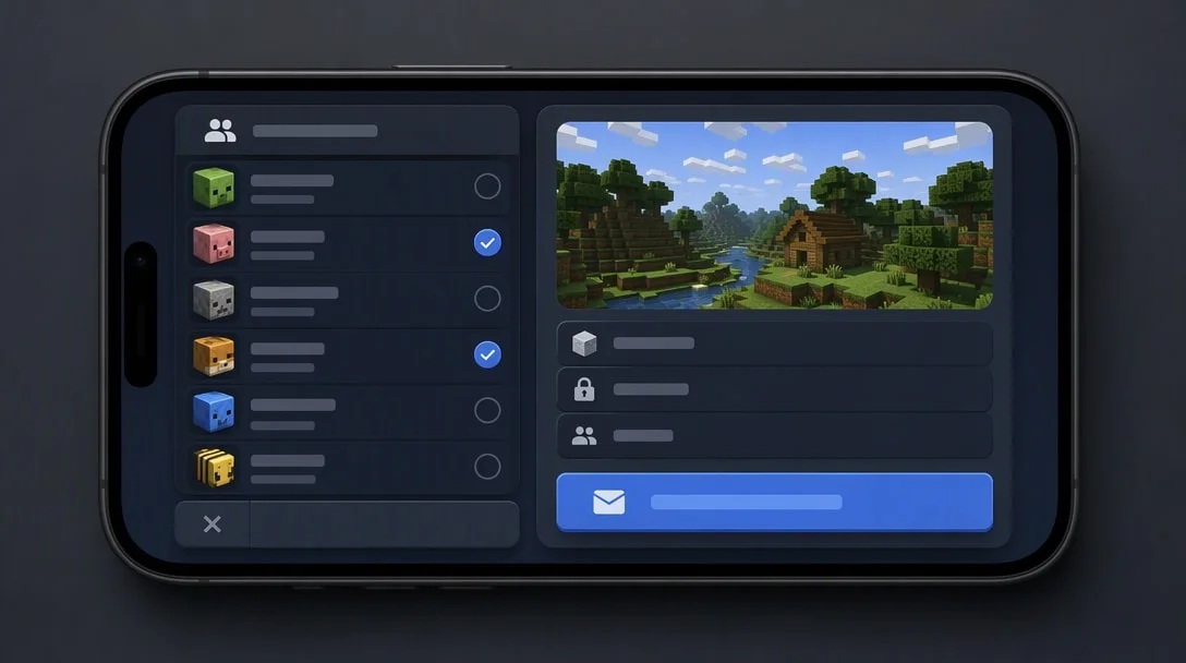 Minecraft review – inviting friends to a multiplayer server