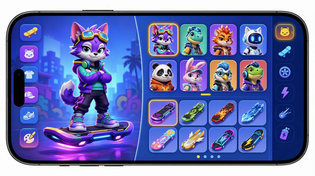 Subway Surfers review – character and hoverboard customization